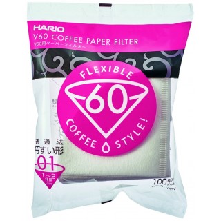 Hario V60 papírfilter - Méret 01 - 100 db.