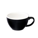 Loveramics Egg - Café Latte 300 ml - Kávéscsésze+Tányér - Fekete