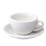 Loveramics Egg - Cappuccino 200 ml - Kávéscsésze+Tányér - Fehér