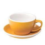 Loveramics Egg - Café Latte 300 ml - Kávéscsésze+Tányér - Sárga