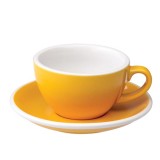 Loveramics Egg - Cappuccino 200 ml - Kávéscsésze+Tányér - Sárga