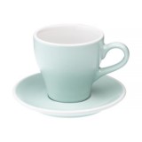 Loveramics TULIP - Café Latte 280 ml - Kávéscsésze+Tányér - River Blue
