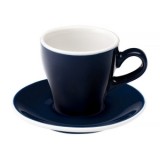 Loveramics TULIP - Café Latte 180 ml - Kávéscsésze+Tányér - Denim