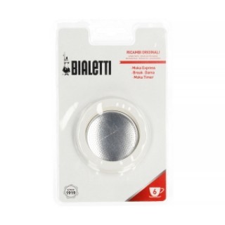 Szűrő és gumitömítés javító készlet Bialetti aluminium 6 TZ-hez