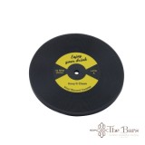 Disk Drink Coaster 100mm - Vinyl - Sárga - The Bars - D005Y