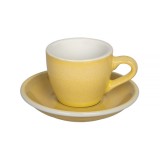 Loveramics Egg - Espresso 80 ml - Kávéscsésze+Tányér - Butter Cup
