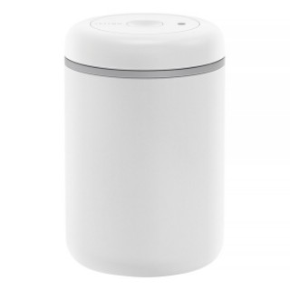 Fellow Atmos Vacuum Canister - 1.2l Matte White Steel