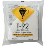 CAFEC Paper Filter Roast Coffee light 1-cup 100pcs wht LC1-100W